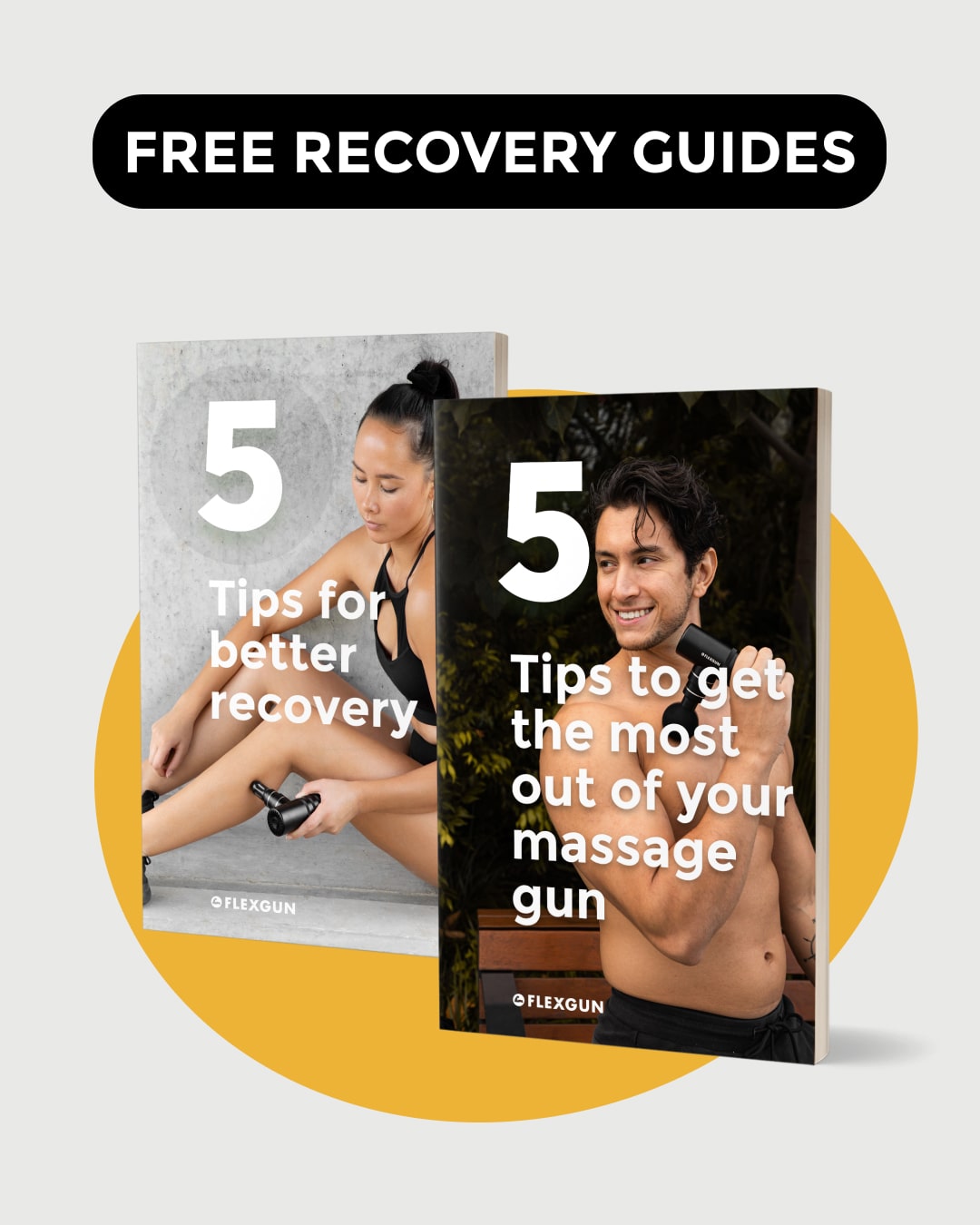 Muscle recovery guides